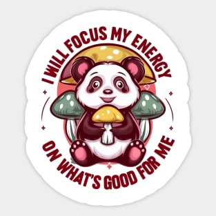 Nature's Focus, Panda Passion Sticker